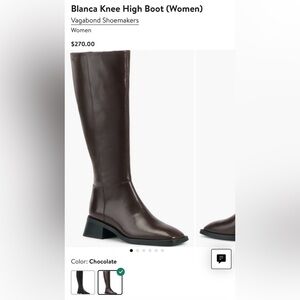 NEW Vagabond Blanca boots